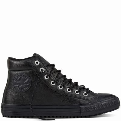 Converse Chuck Taylor All Star Boot Pc High Tops Mens - Black/Black/Black Shoes (511XLCWY)